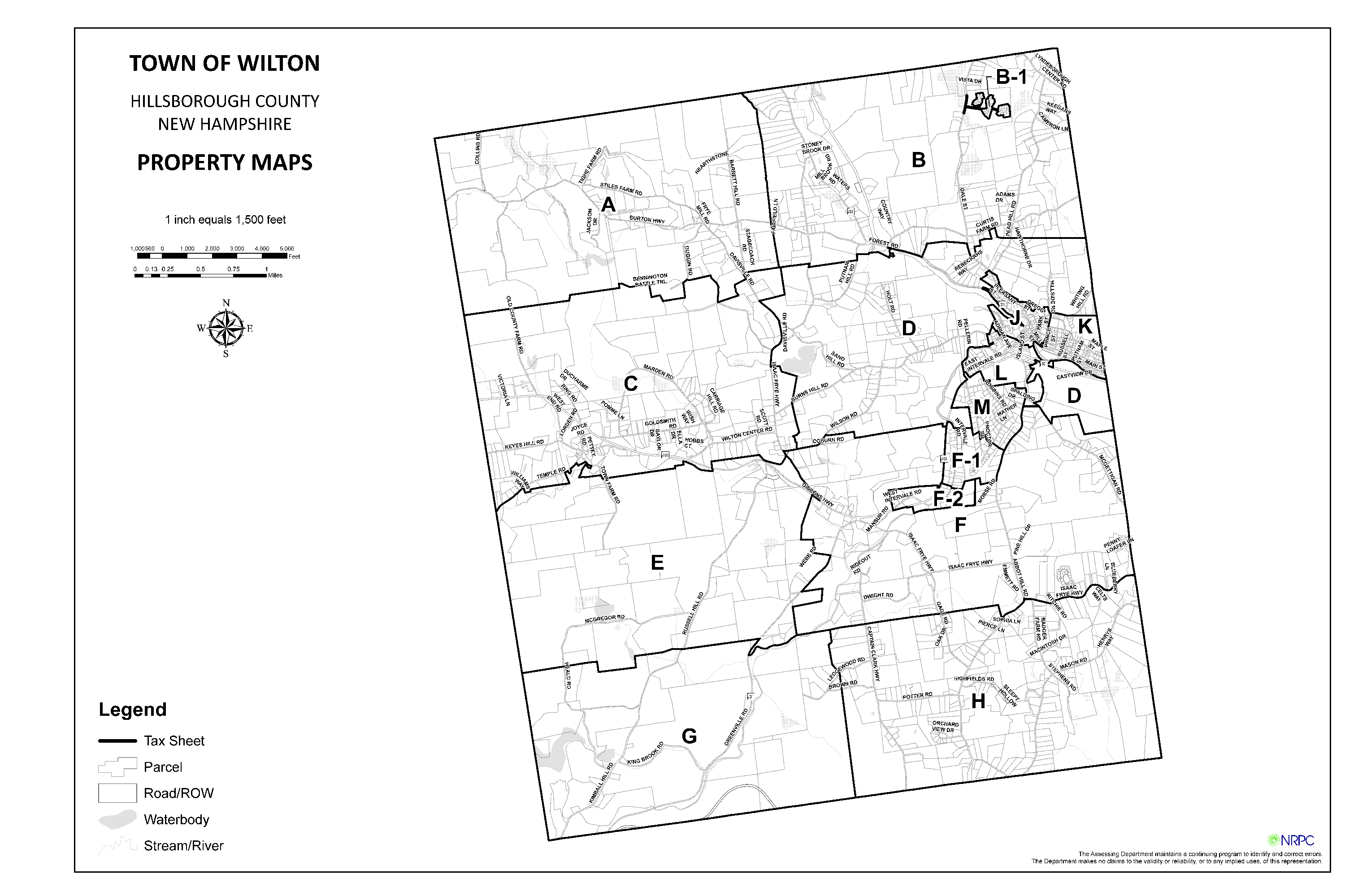 Wilton Tax Map Cover